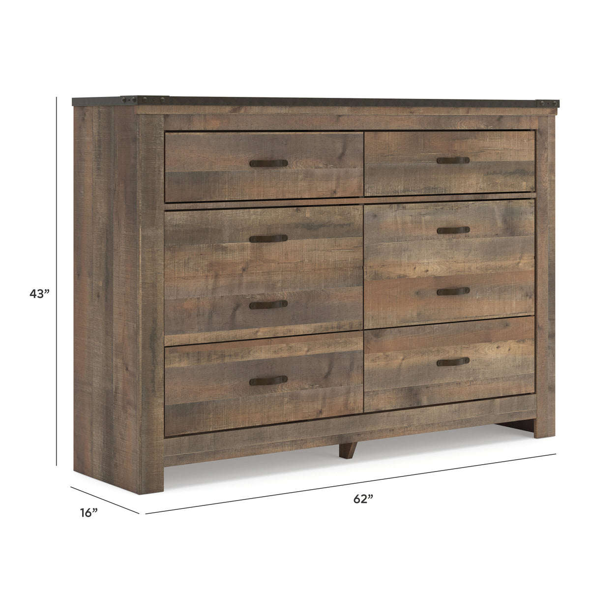 Trinell Six Drawer Dresser