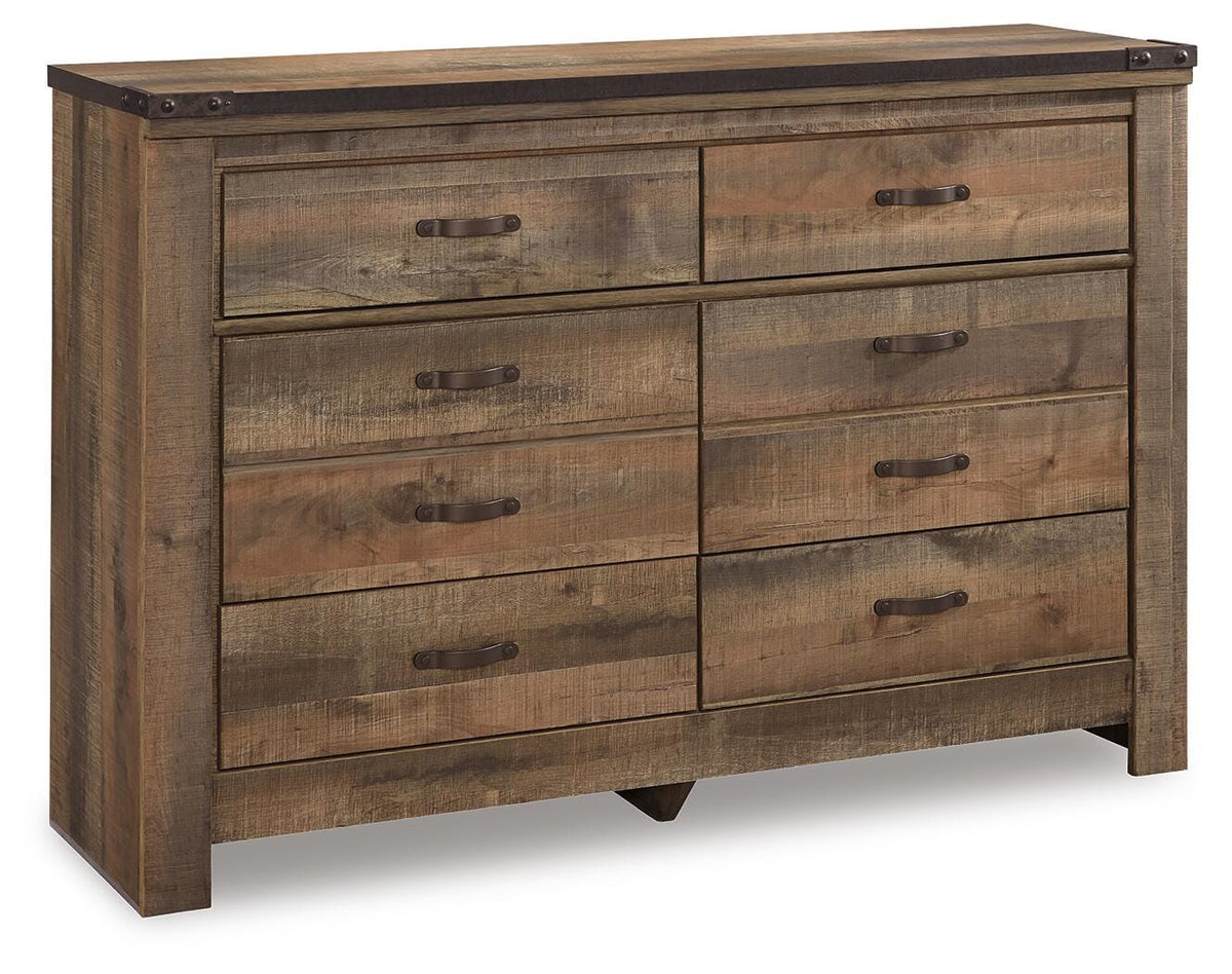 Trinell Dresser, Chest and Nightstand