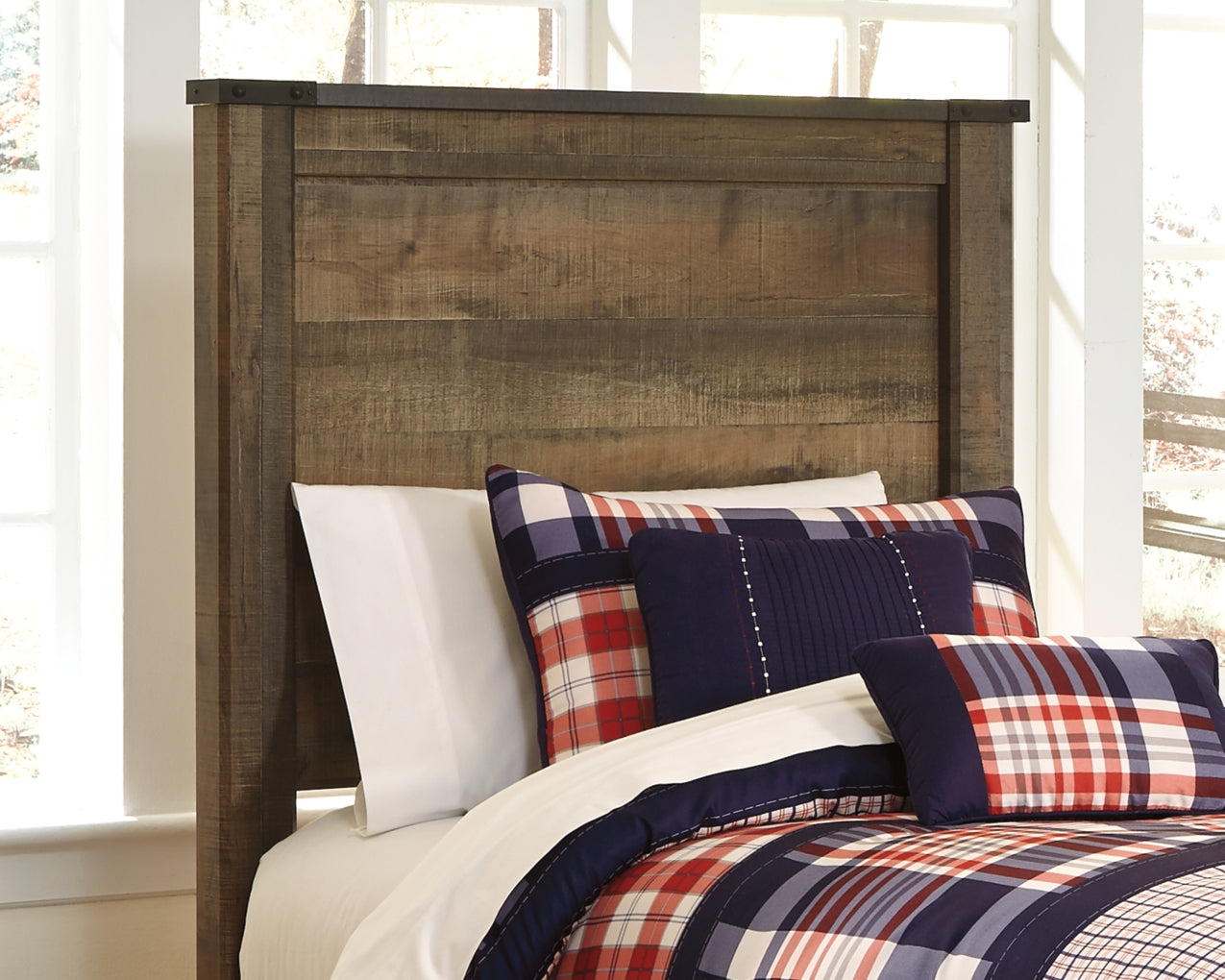 Trinell Twin Panel Bed with 1 Large Storage Drawer