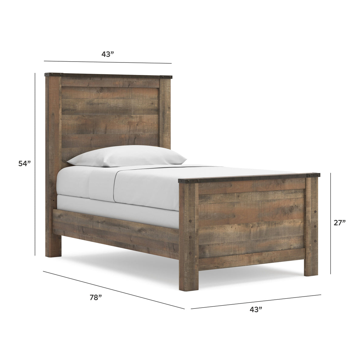 Trinell Twin Panel Bed