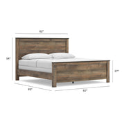 Trinell King Panel Bed