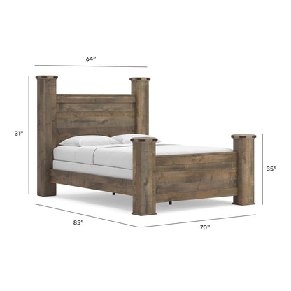 Trinell Queen Poster Bed