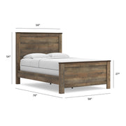Trinell Full Panel Bed