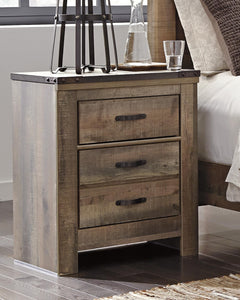 Trinell King Poster Bed, Dresser, Mirror and Nightstand