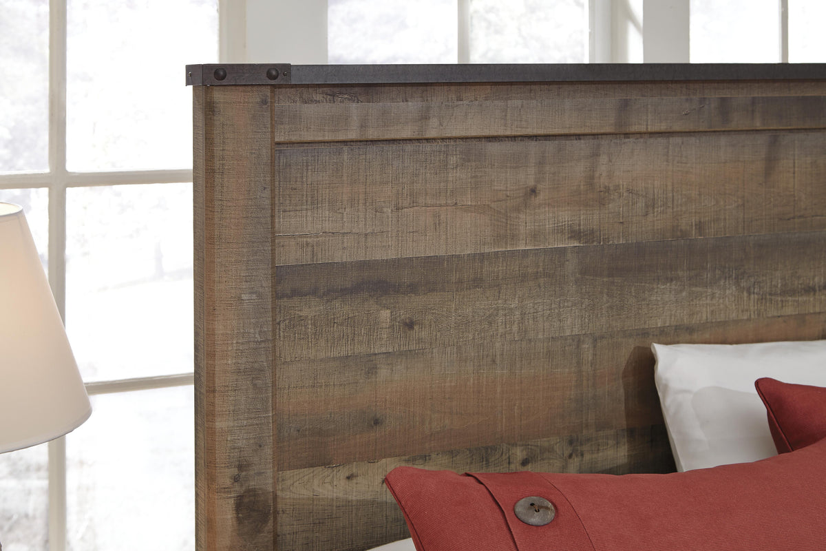 Trinell Twin Panel Bed with 1 Large Storage Drawer