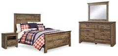 Trinell Full Panel 3PC Bedroom Set