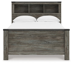 Frandern Full Bookcase Panel Bed