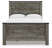 Frandern Full Panel Bed with Storage