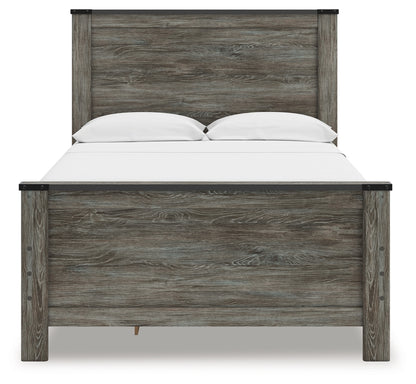Frandern Full Panel Bed with Storage
