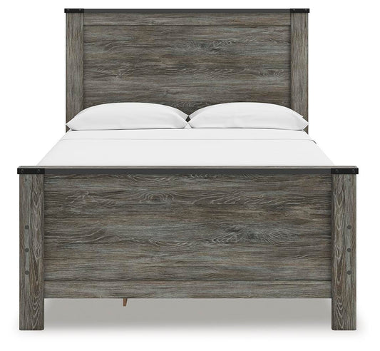 Frandern Full Panel Bed with Storage