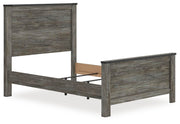 Frandern Full Panel Bed, Dresser and Mirror