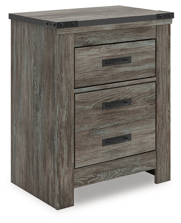 Frandern Two Drawer Night Stand
