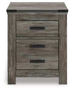 Frandern Two Drawer Night Stand