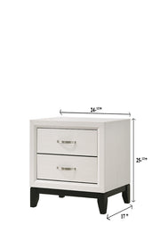 Akerson Night Stand Chalk
