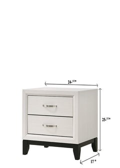 Akerson Night Stand Chalk