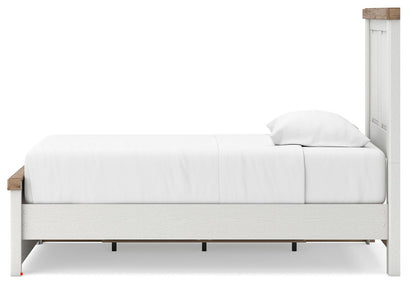 Savonport Twin Panel Bed with Storage