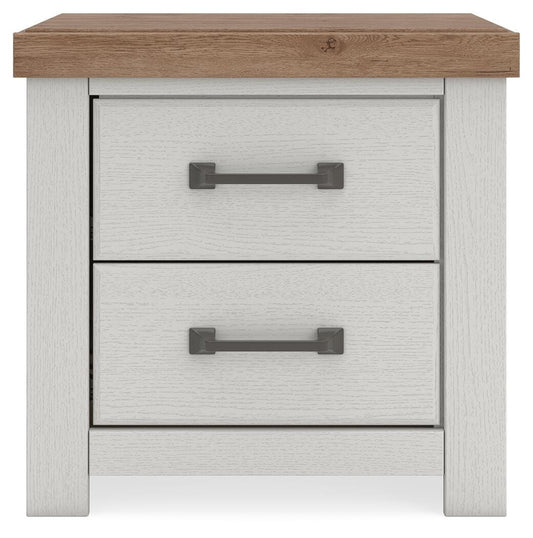 Savonport Two Drawer Night Stand