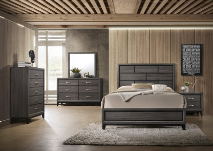 Akerson Night Stand Grey
