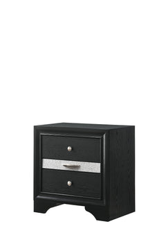 Regata Night Stand Black/Silver