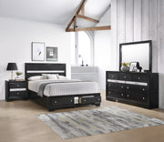 Regata Night Stand Black/Silver