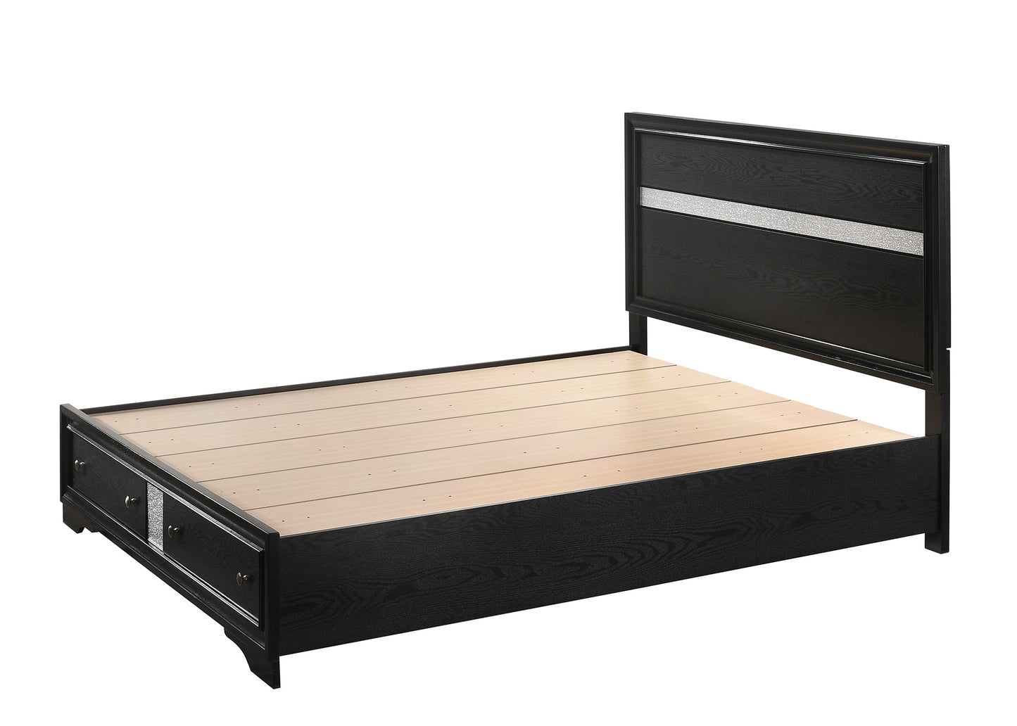Regata Bed Black/Silver
