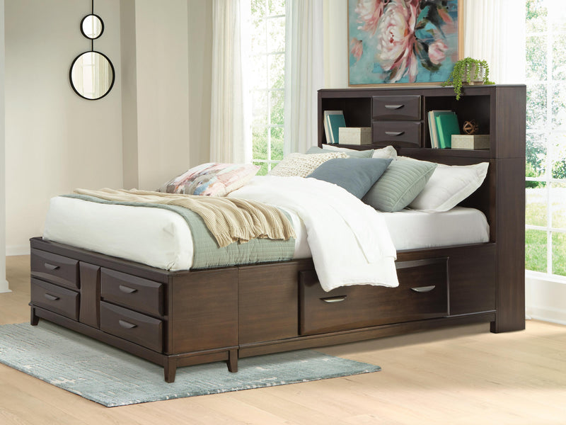 Vanmore Queen Storage Bed
