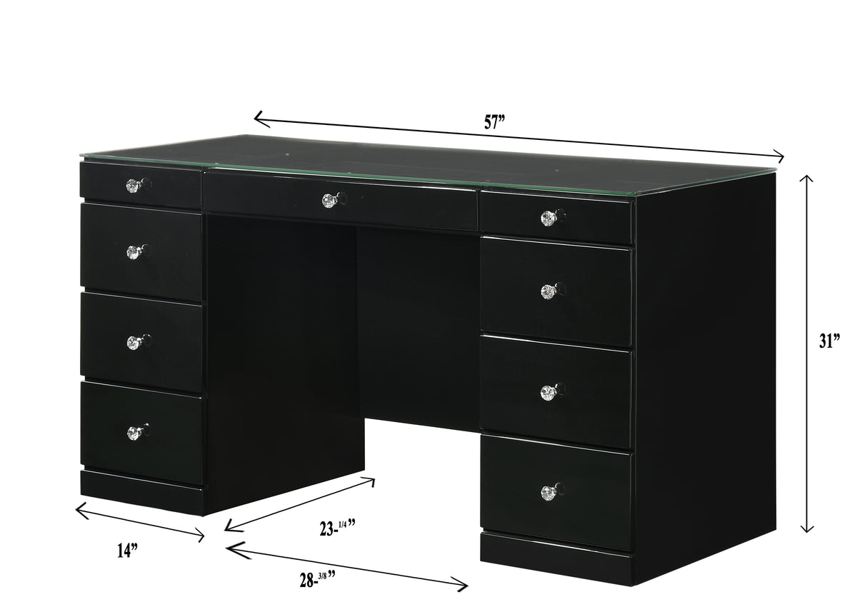 Avery Vanity Black