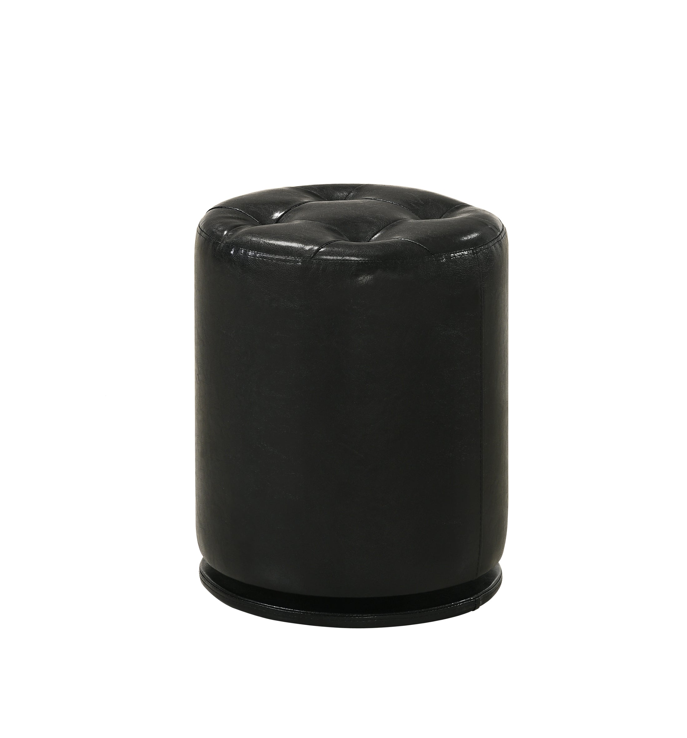 Morgan Round Swivel Stool Black