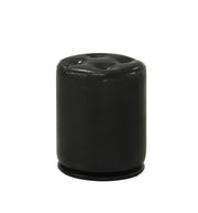 Morgan Round Swivel Stool Black