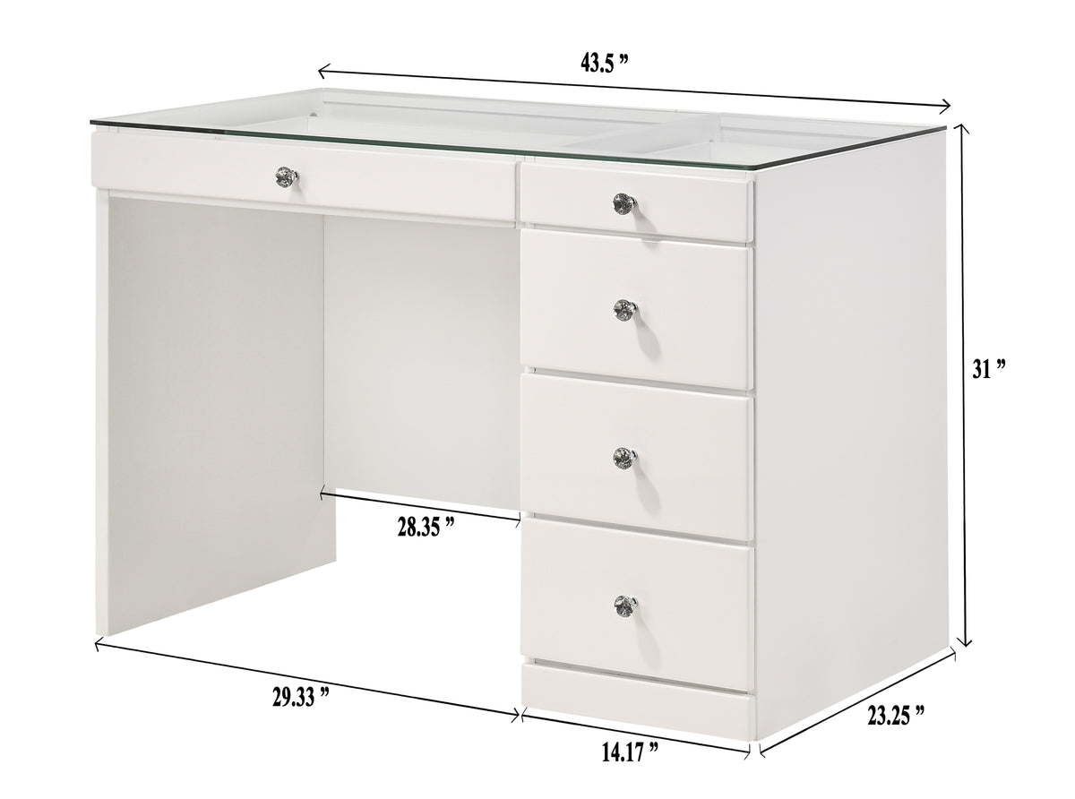 Morgan Vanity White
