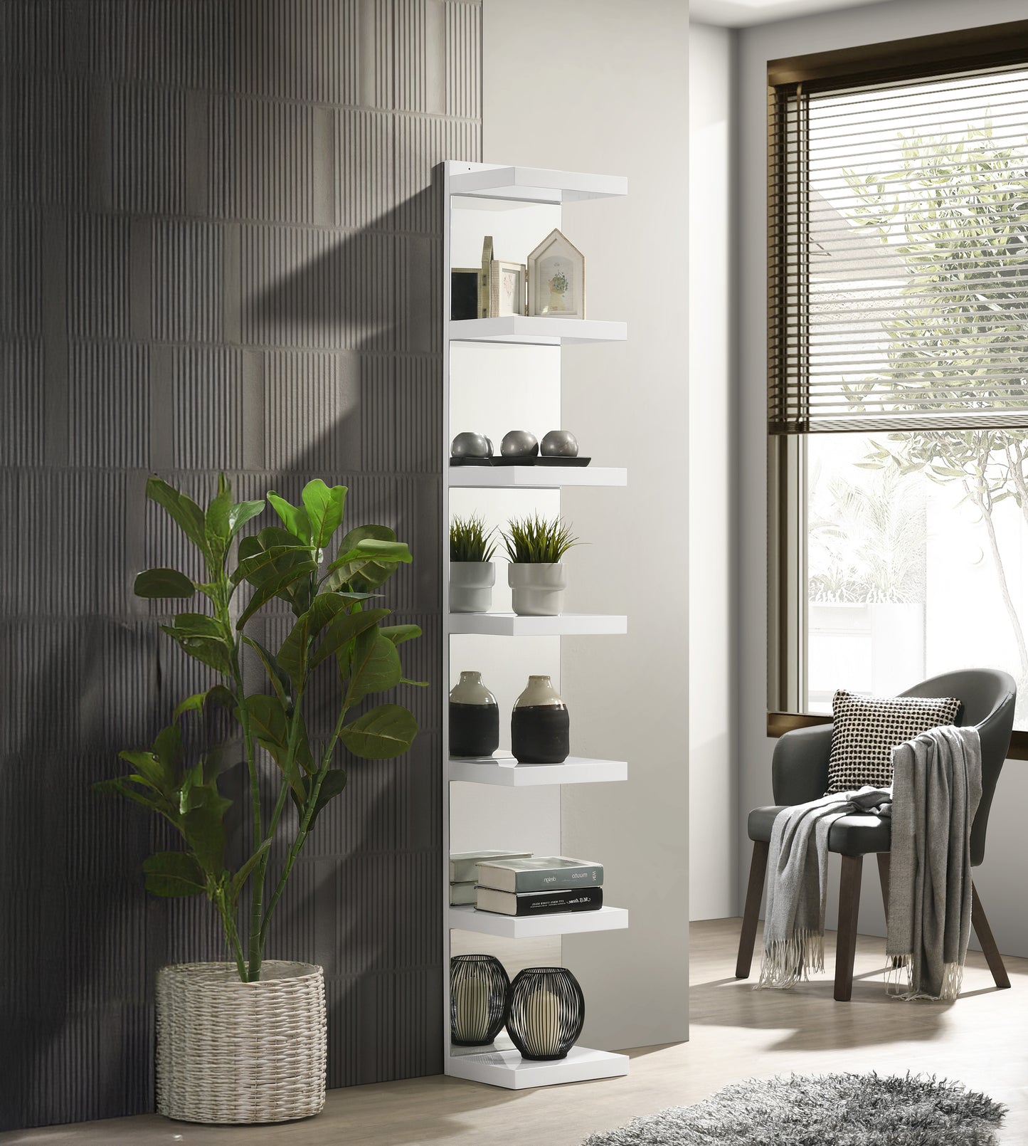 Luxo Rack White