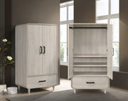 Nyomi Armoire - White