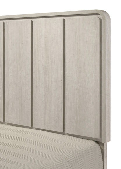 Nyomi Panel Bed White