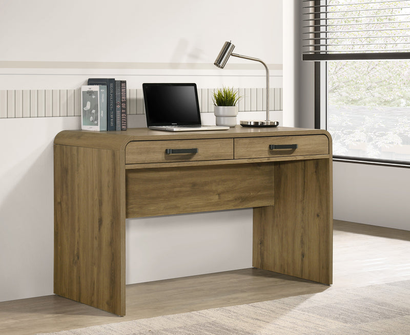 Nyomi Writing Desk - Light Brown