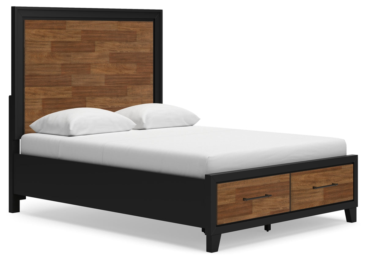 Kraeburn Queen Panel Storage Bed