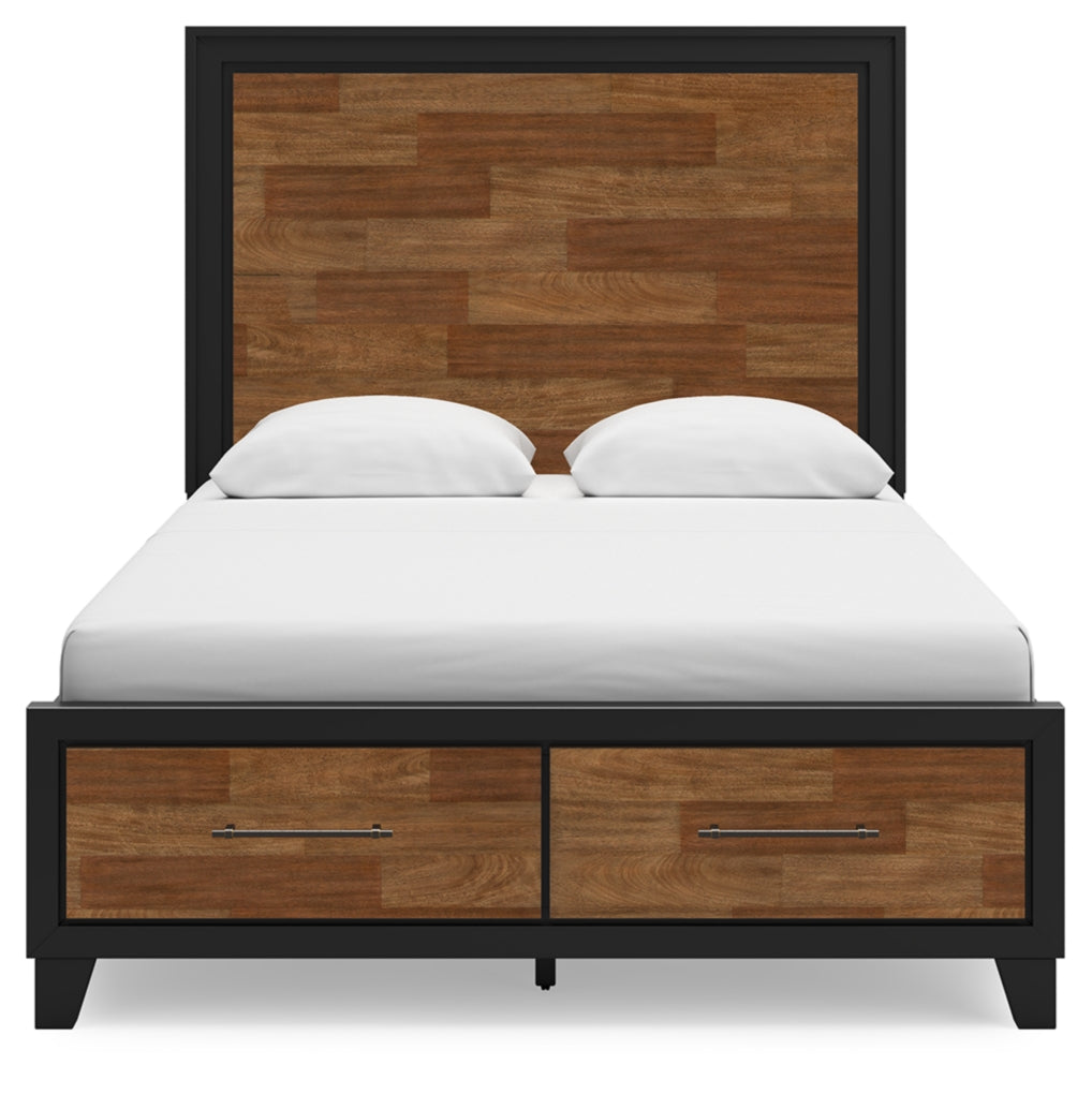 Kraeburn Queen Panel Storage Bed