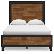 Kraeburn Queen Panel Storage Bed