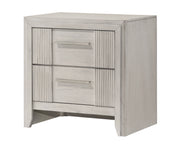 Carlton Night Stand White Mist