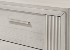 Carlton Night Stand White Mist
