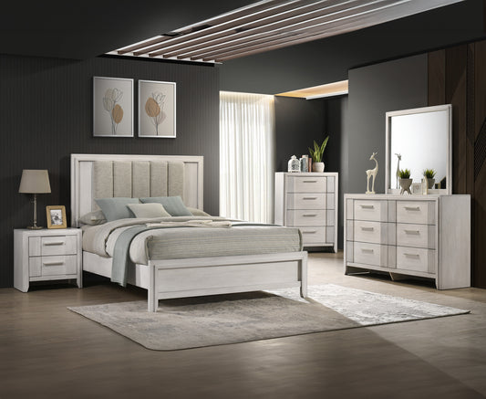 Carlton Dresser Mirror White Mist