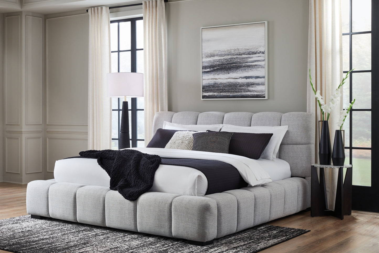 Jesstean California King Upholstered Bed