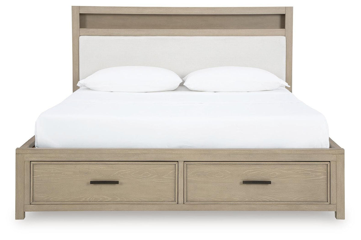 Calmoro King Bookcase Bed