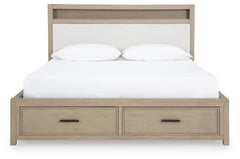 Calmoro King Bookcase Bed