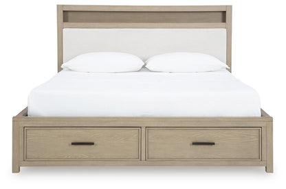 Calmoro California King Bookcase Bed