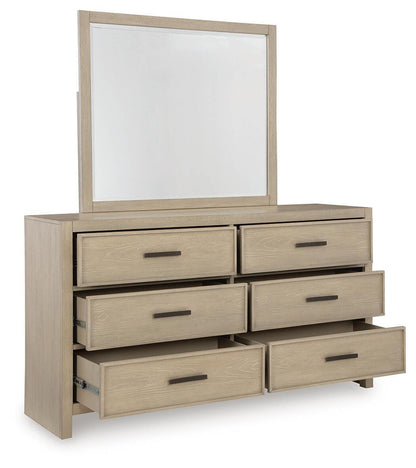 Calmoro Dresser and Mirror