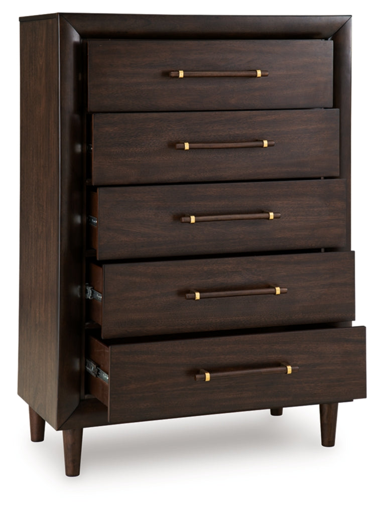 Dantenton Five Drawer Chest