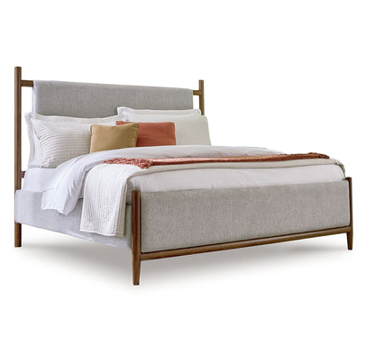 Lyncott Queen Upholstered Panel Bed
