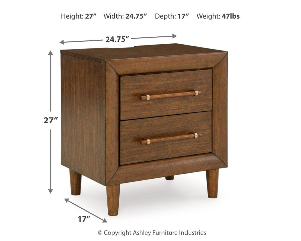 Lyncott Two Drawer Night Stand