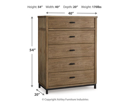 Tomtyn Five Drawer Chest