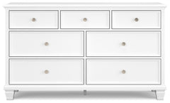 Fortman King Panel Bed, Dresser and 2 Nightstands